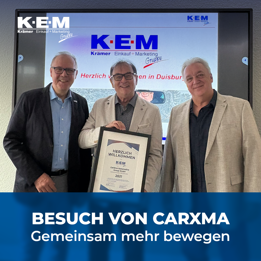 CarXma bei der KEM – gemeinsam seit 2021